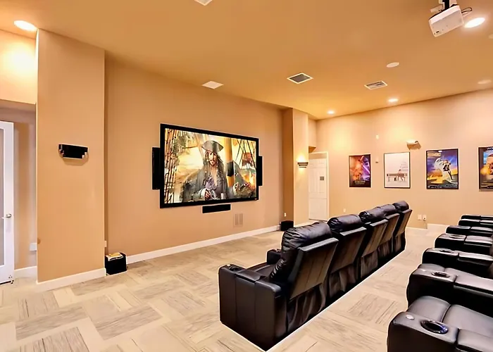 6Br Resort Home Near Disney - With Private Pool Hot Tub And Games Room